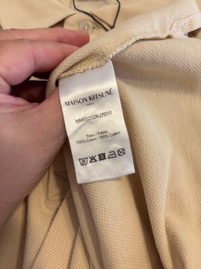 本日セール!maison kitsune Fox Head ポロシャツ