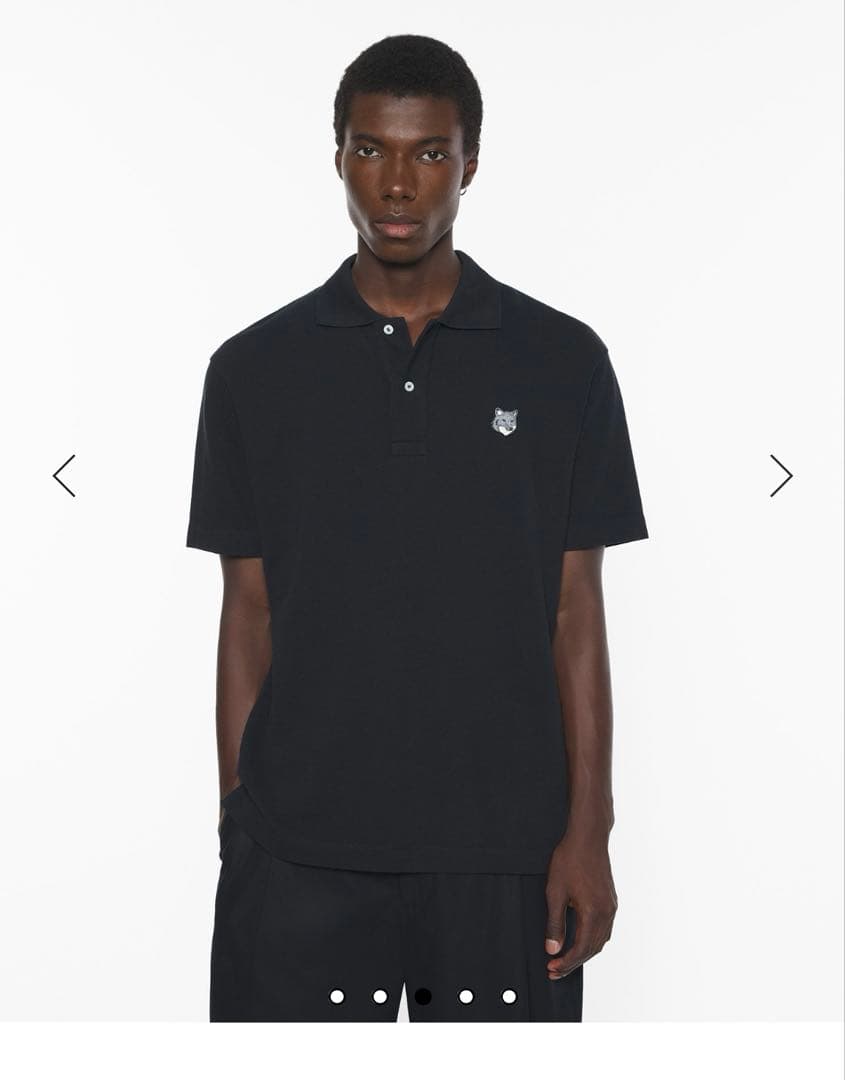 本日セール!maison kitsune Fox Head ポロシャツ