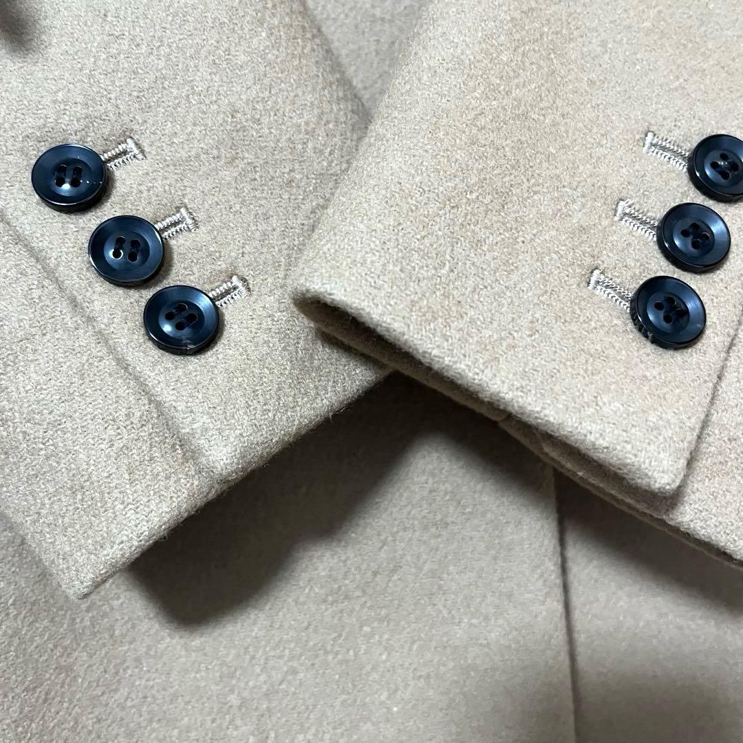 Plage ロングテーラードカラーコート　キャメル　38 プラージュ