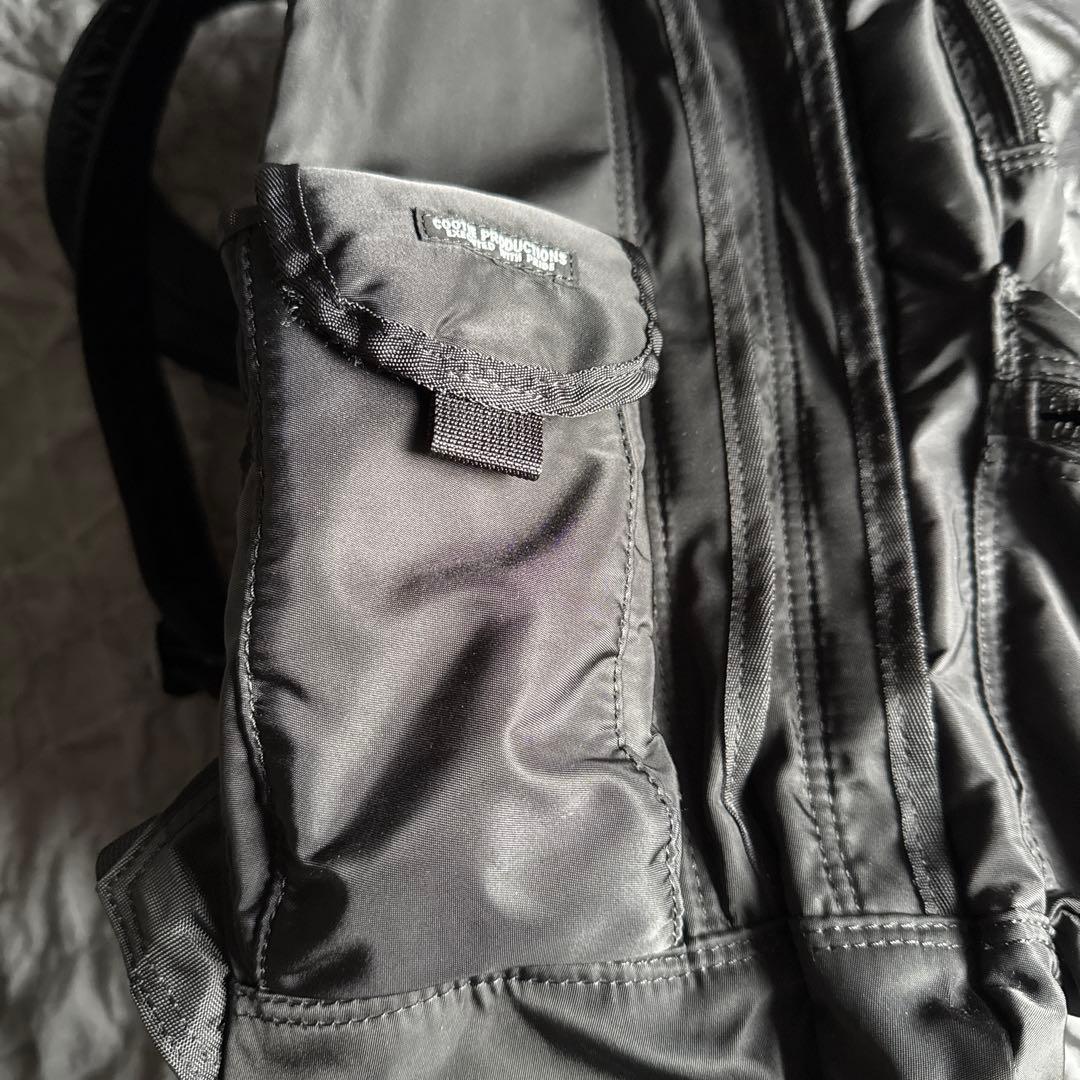 COOTIE ブラックナイロンリュック 多ポケット