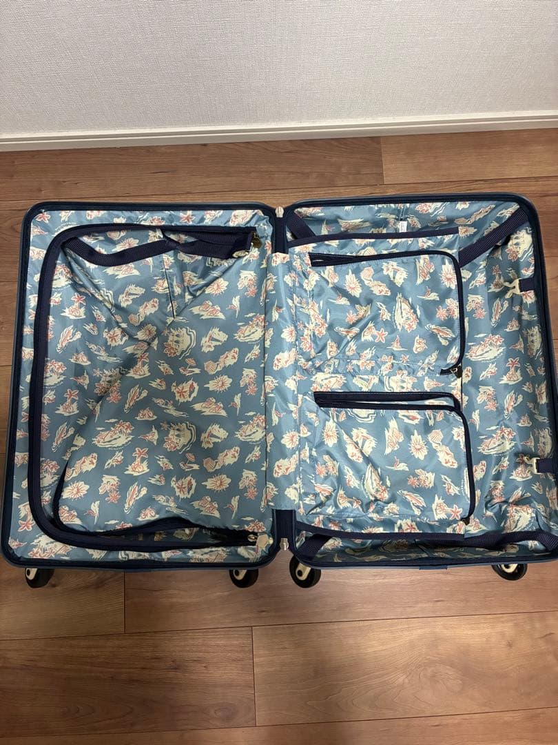 HaNT mine スーツケース 47L/4輪/ネイビー