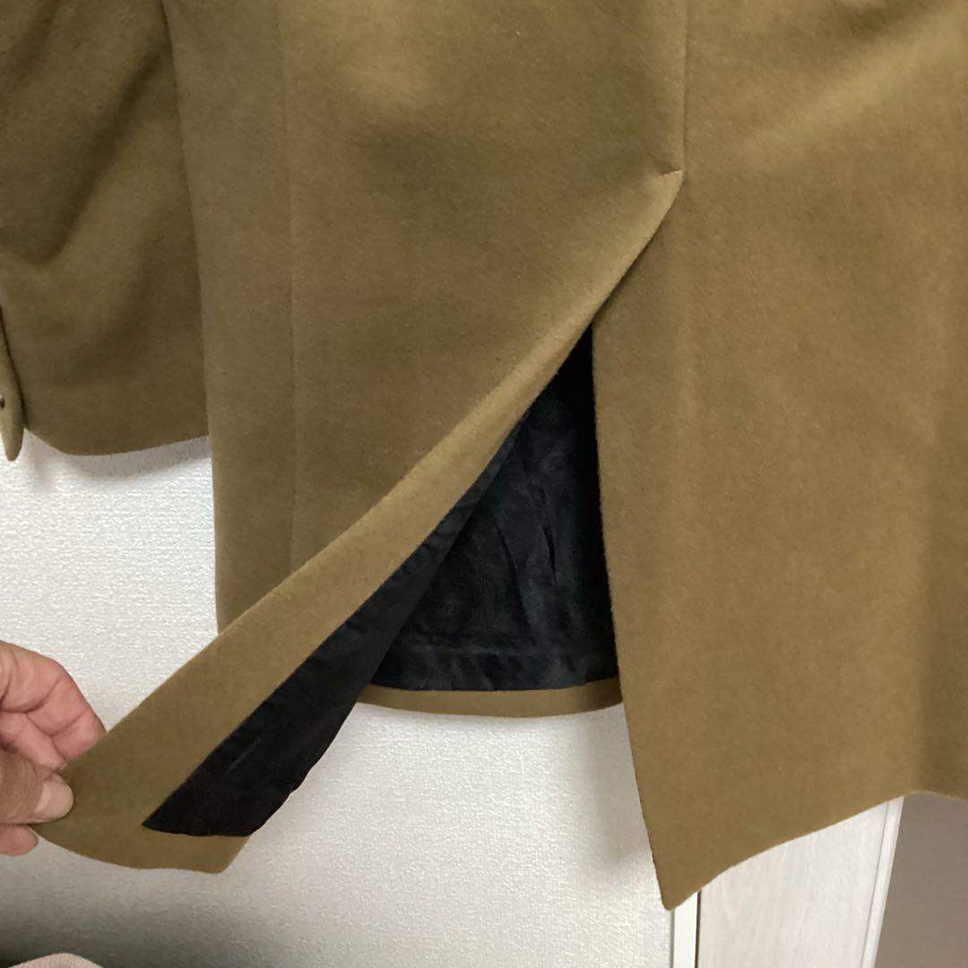 美品1 piu 1 uguale 3 ベージュ　チェスターコートⅤ