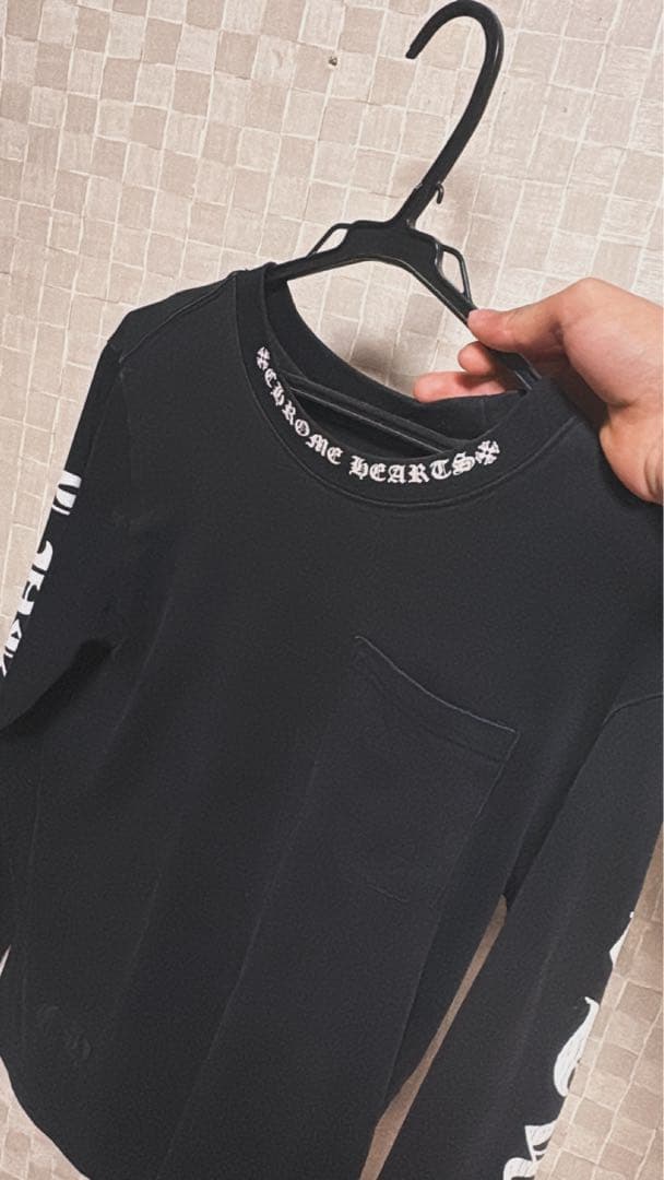 Chrome Hearts ブラック 長袖カットソー