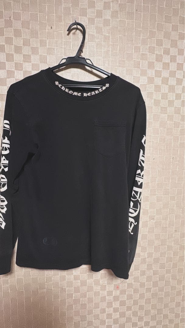 Chrome Hearts ブラック 長袖カットソー