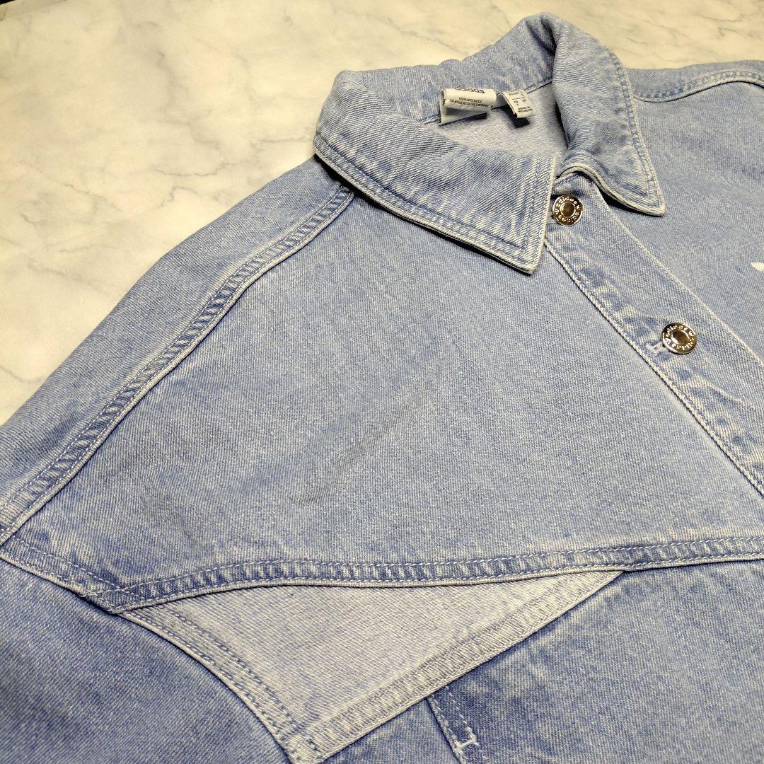 超美品✨️adidas ショート丈 デニムジャケット L