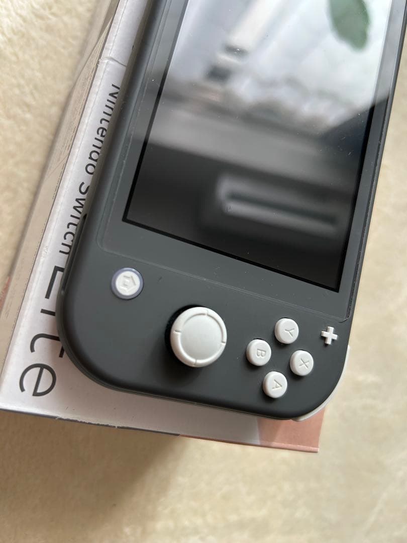 Nintendo Switch Lite グレー　本体　箱付き 収納ケース付き