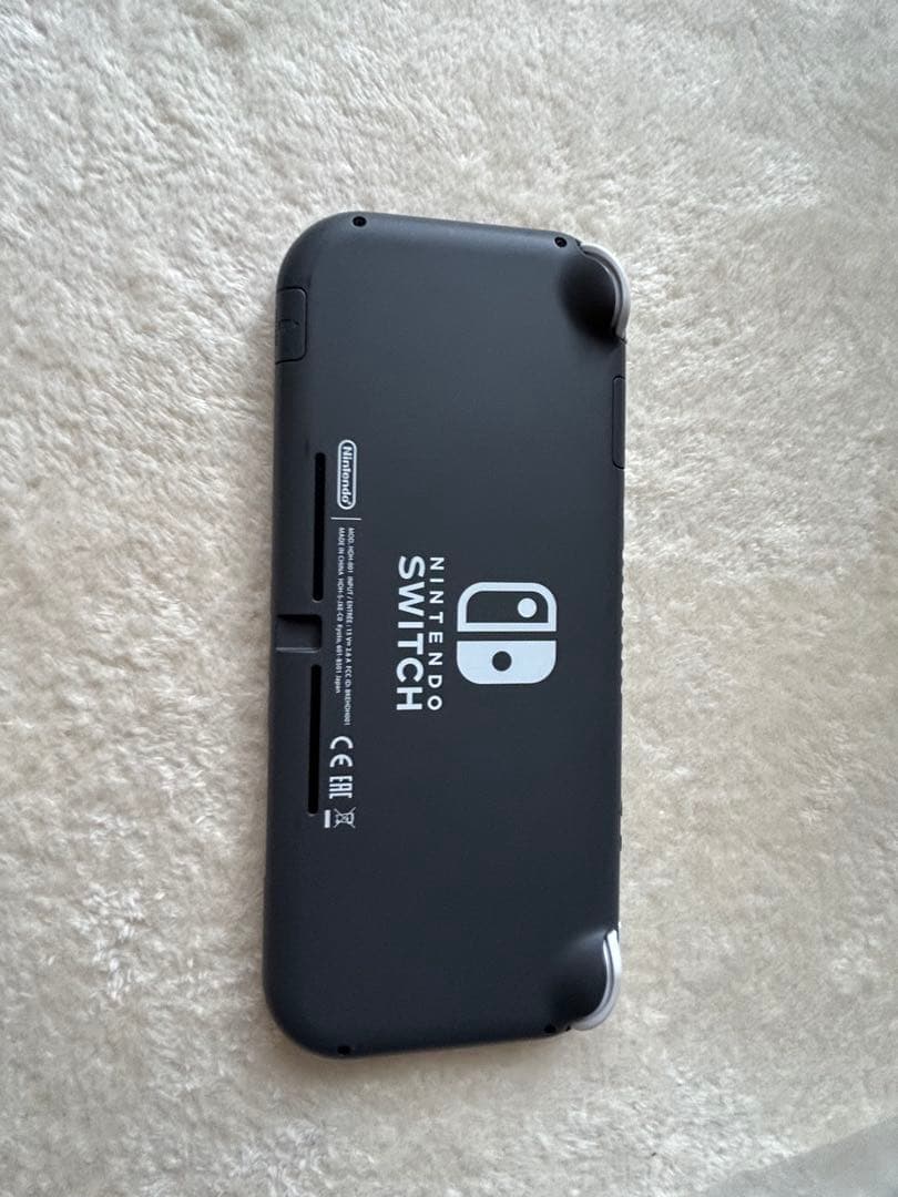 Nintendo Switch Lite グレー　本体　箱付き 収納ケース付き