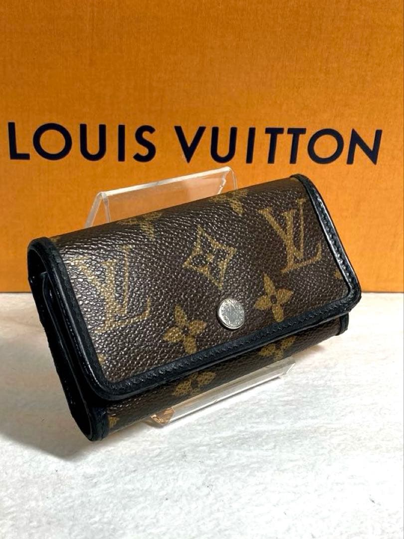 ルイヴィトン　モノグラム　マカサー　ミュルティクレ6 6連キーケース