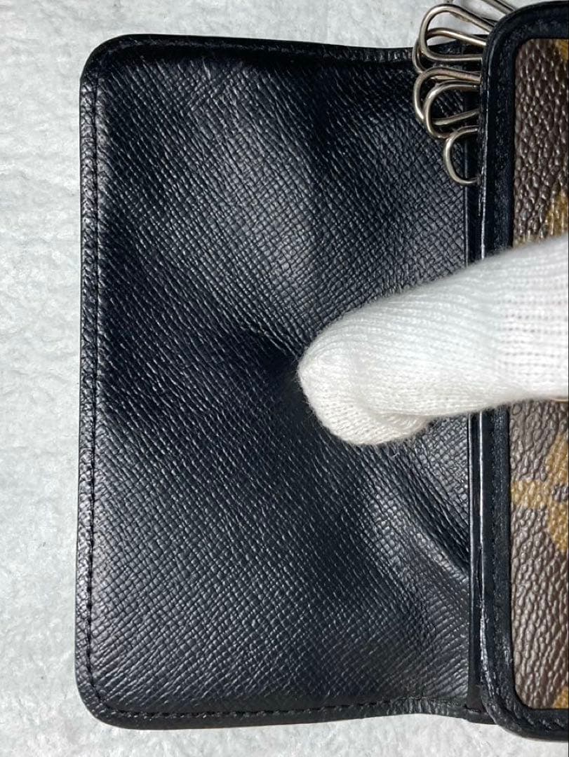 ルイヴィトン　モノグラム　マカサー　ミュルティクレ6 6連キーケース