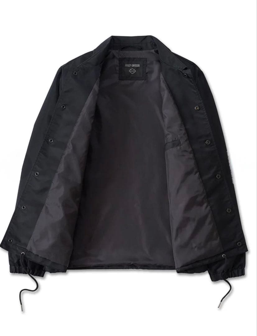 HARLEY-DAVIDSON アッシュドコーチジャケット ブラック M