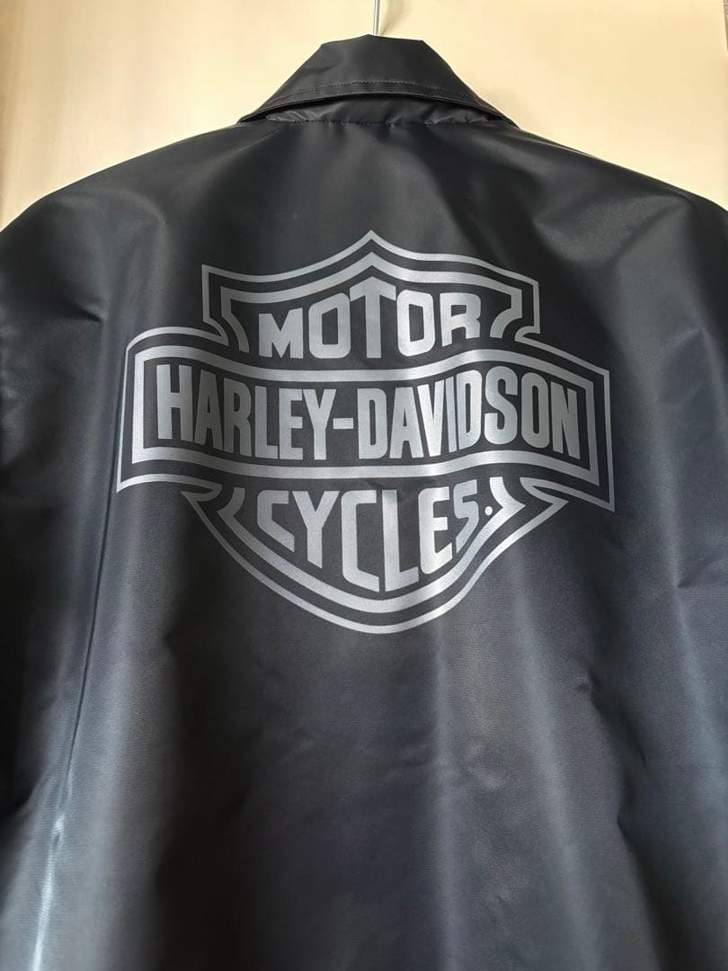 HARLEY-DAVIDSON アッシュドコーチジャケット ブラック M