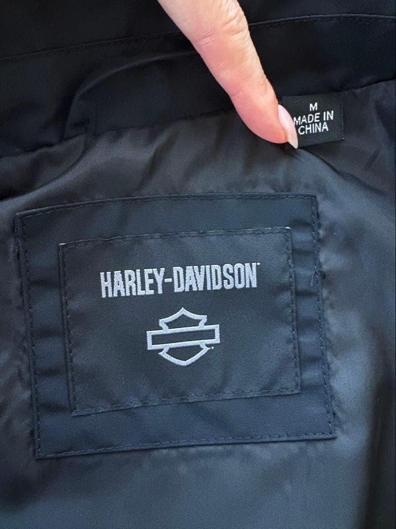 HARLEY-DAVIDSON アッシュドコーチジャケット ブラック M