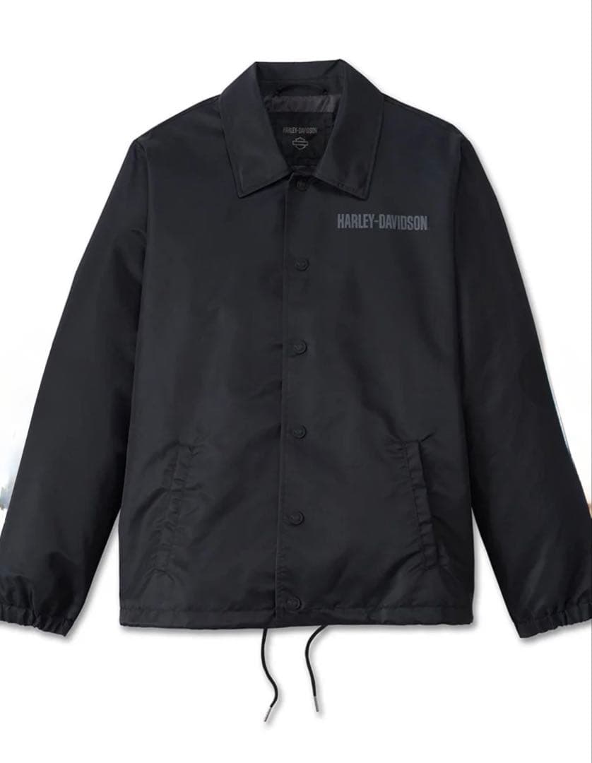 HARLEY-DAVIDSON アッシュドコーチジャケット ブラック M