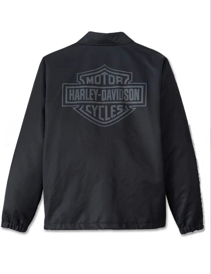 HARLEY-DAVIDSON アッシュドコーチジャケット ブラック M