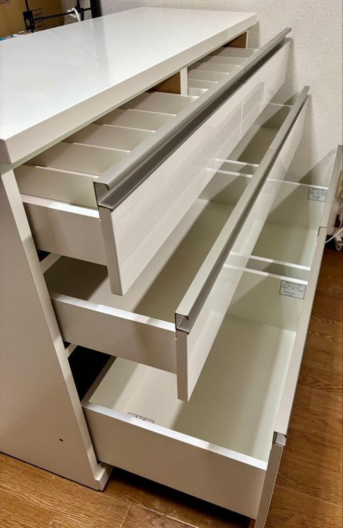 ニトリ　リガーレ　120幅　キッチンカウンター