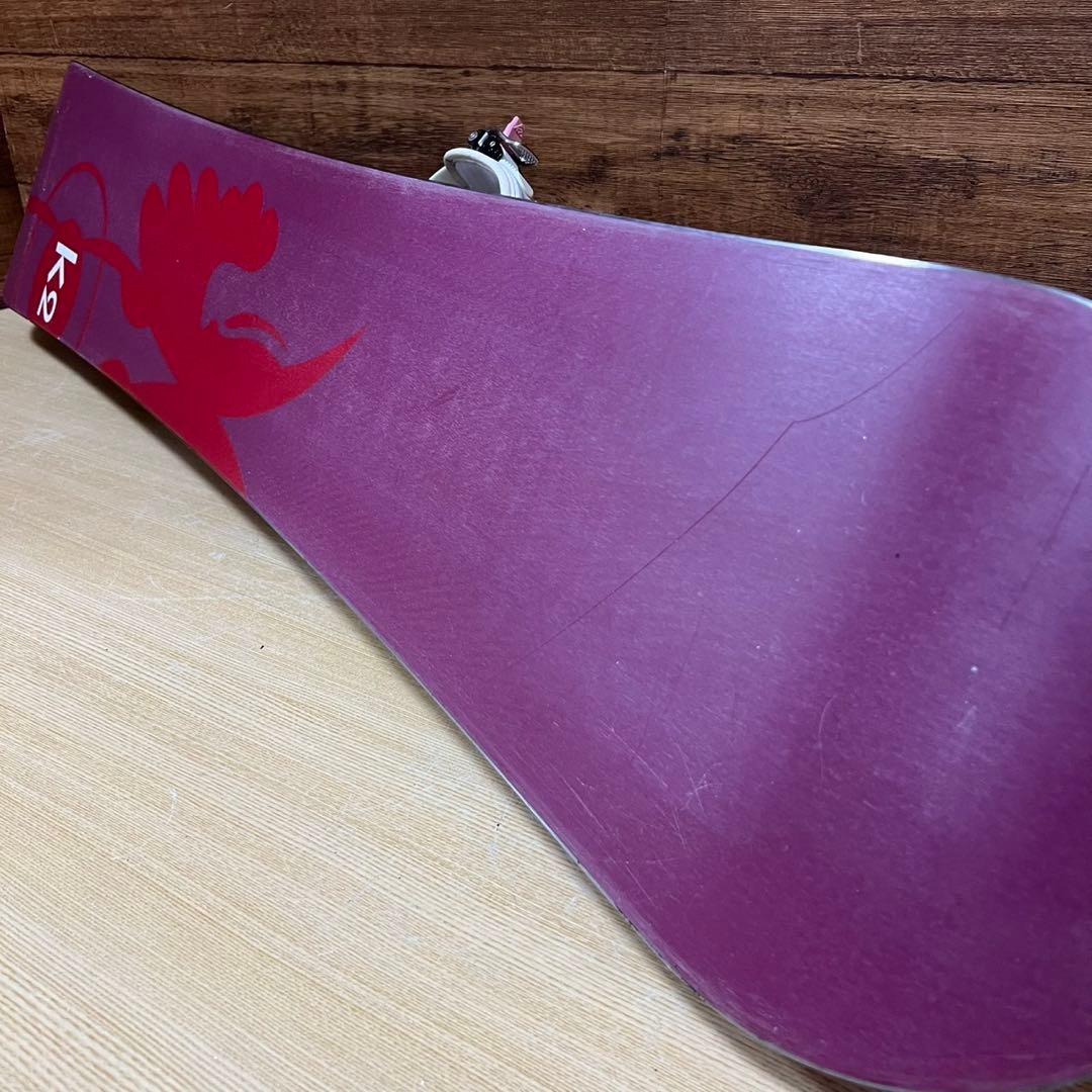 K2　レディーススノーボード　3点セット　146cm かわいい　メンテナンス済み