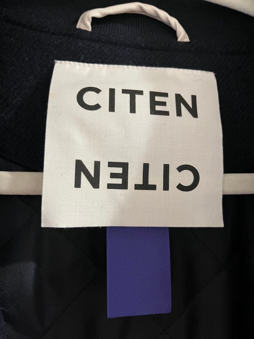 CITEN スタジャン　ネイビー