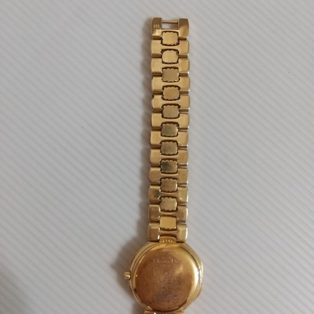 クリスチャンディオール レディース 腕時計 ダイヤモンド入り 正常稼働品