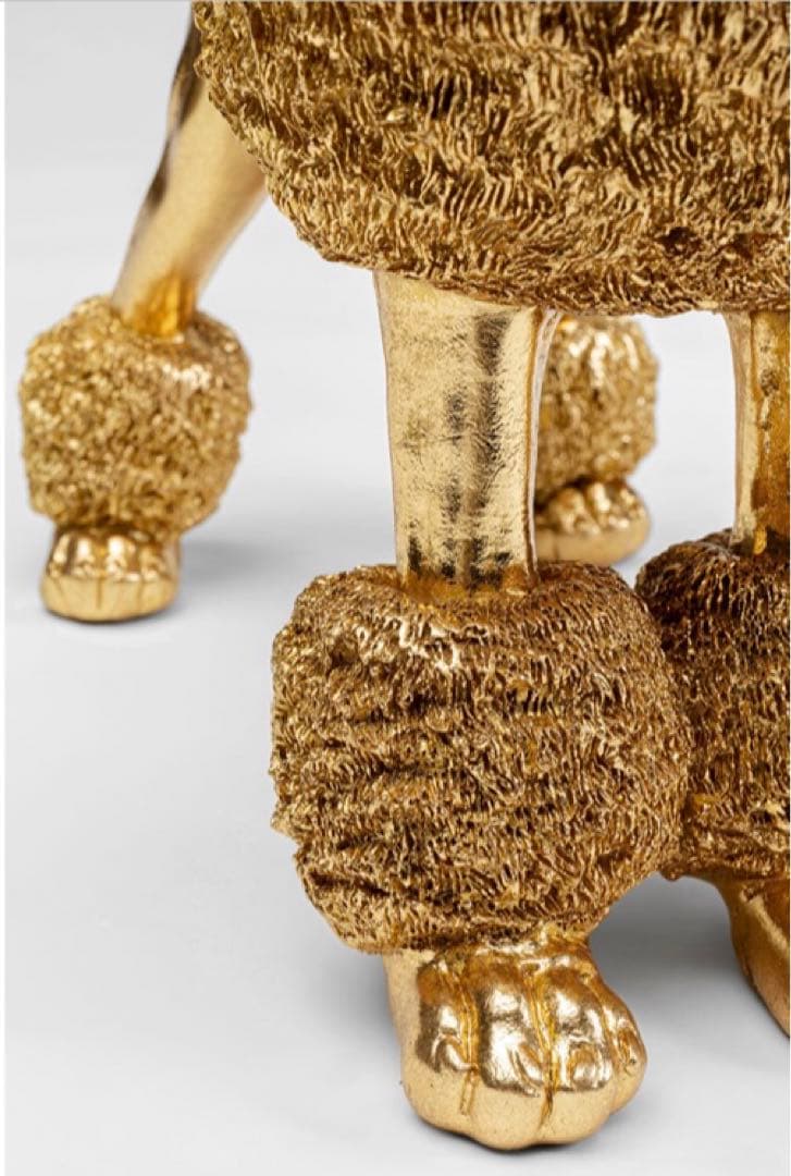 ⭐︎だい⭐︎ KARE ゴールド　ミセスプードル　豪華なデコフィギュア