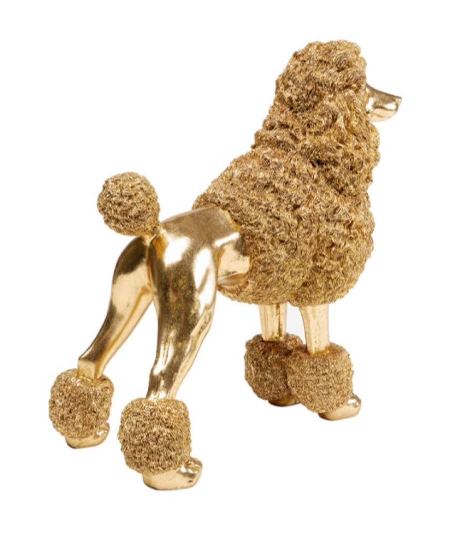 ⭐︎だい⭐︎ KARE ゴールド　ミセスプードル　豪華なデコフィギュア