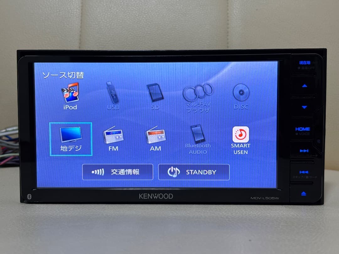 ケンウッド MDV-L505BT カーナビゲーションシステム地図データ 2017