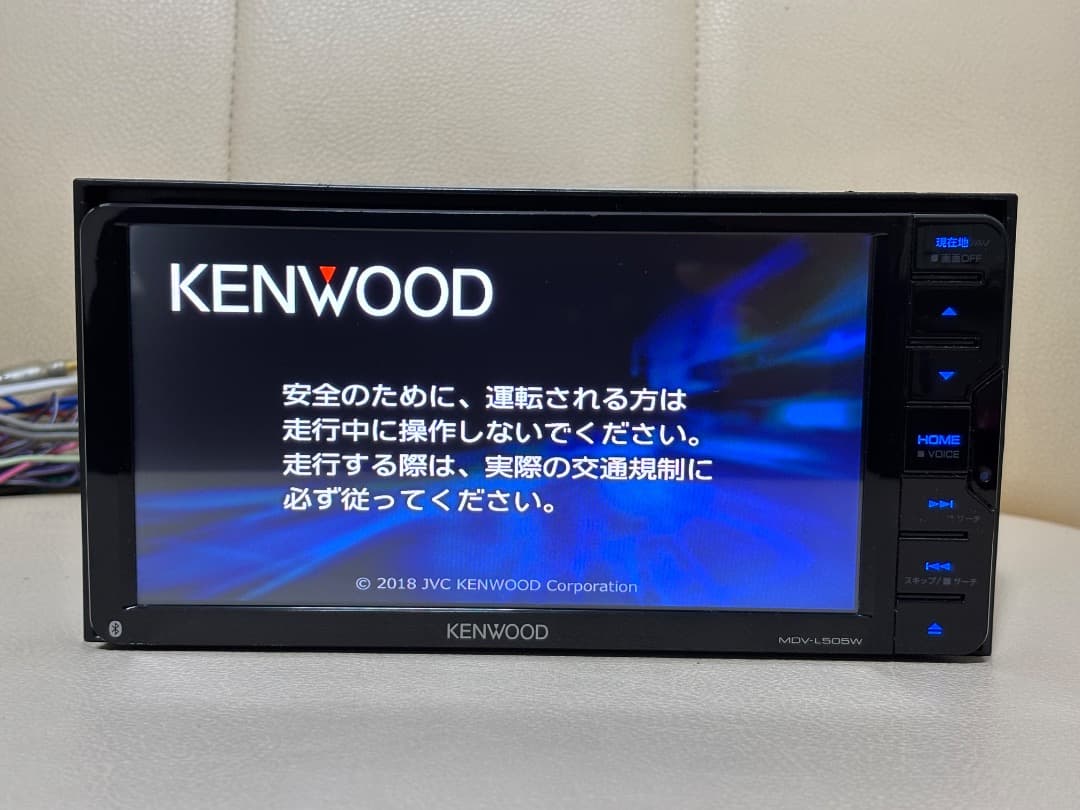ケンウッド MDV-L505BT カーナビゲーションシステム地図データ 2017