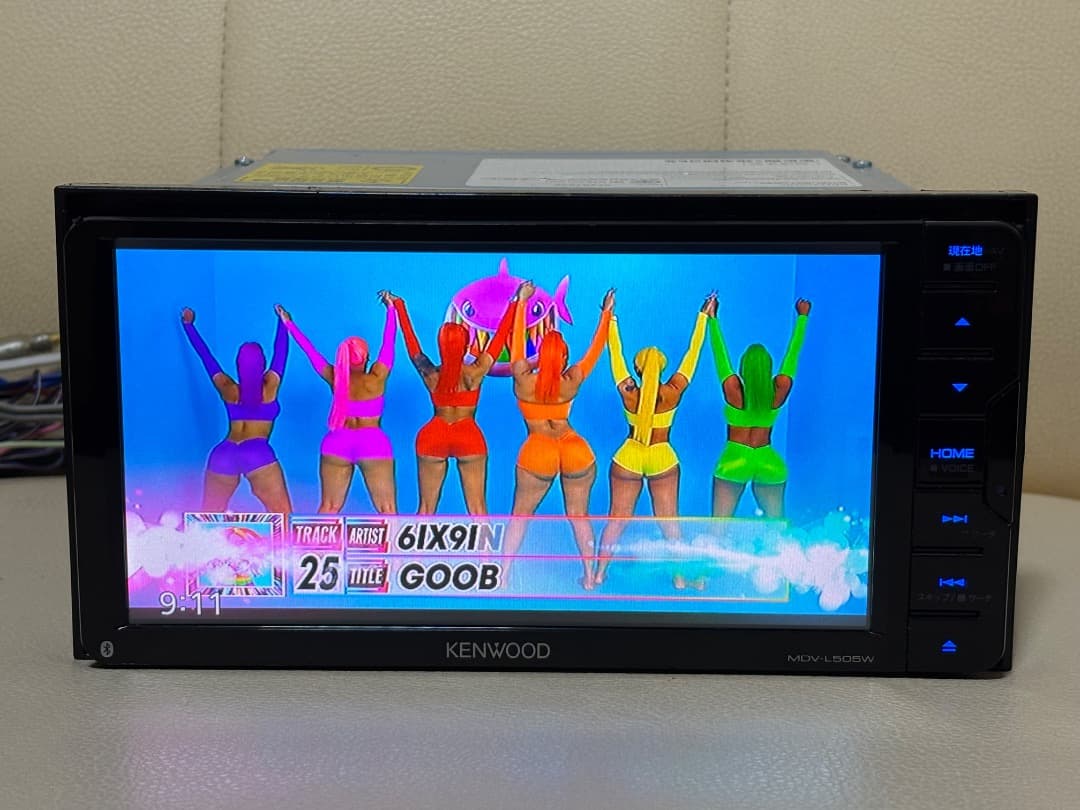 ケンウッド MDV-L505BT カーナビゲーションシステム地図データ 2017