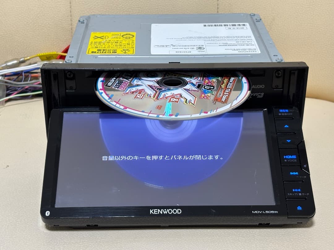 ケンウッド MDV-L505BT カーナビゲーションシステム地図データ 2017