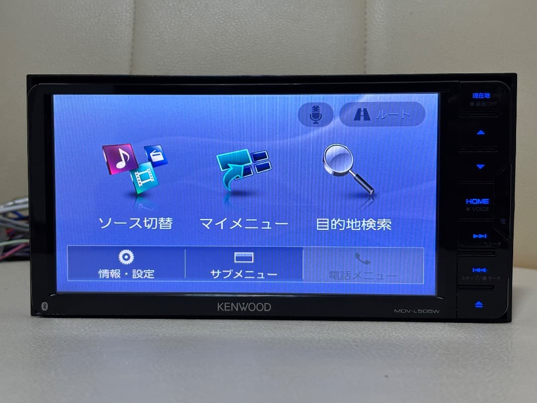ケンウッド MDV-L505BT カーナビゲーションシステム地図データ 2017