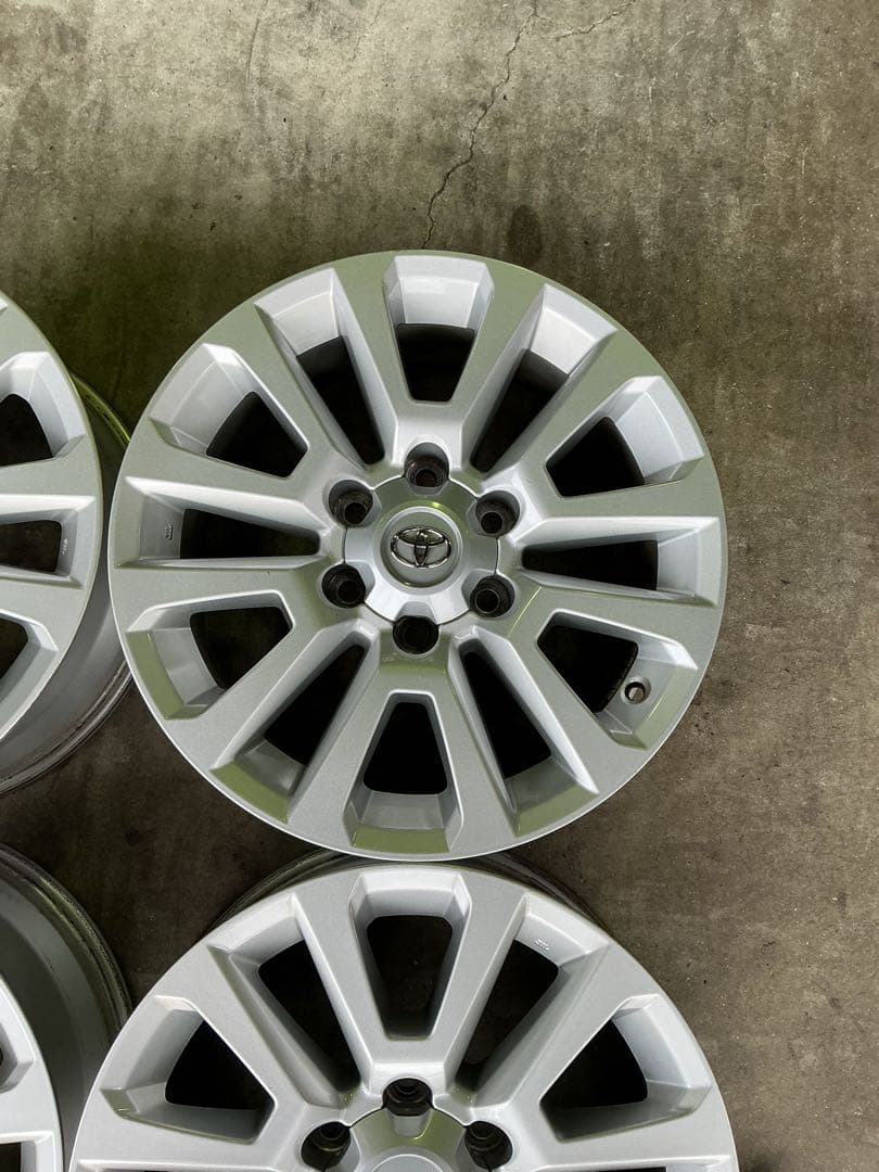 ランドクルーザー プラド 18インチ 純正ホイールセット