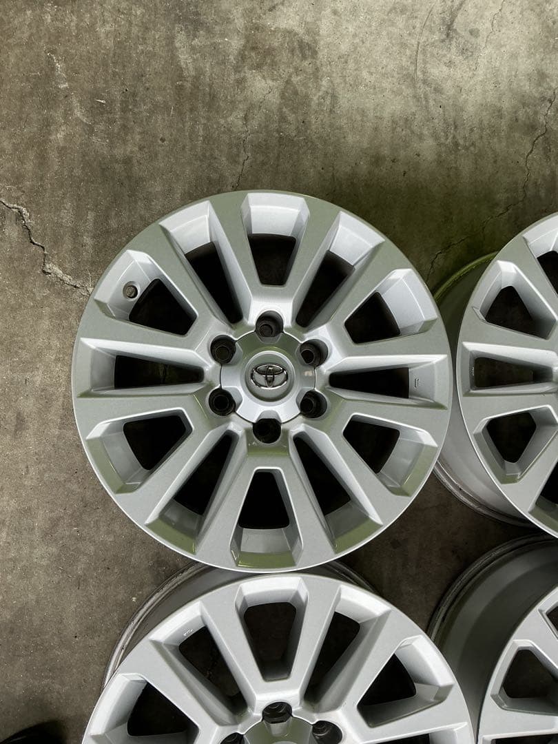 ランドクルーザー プラド 18インチ 純正ホイールセット