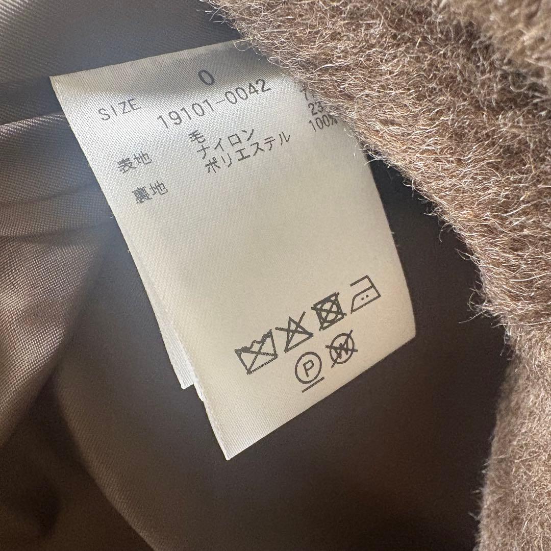 25AW CLANE ダブルウールロングコート コート◆タグ付き/美品/試着のみ