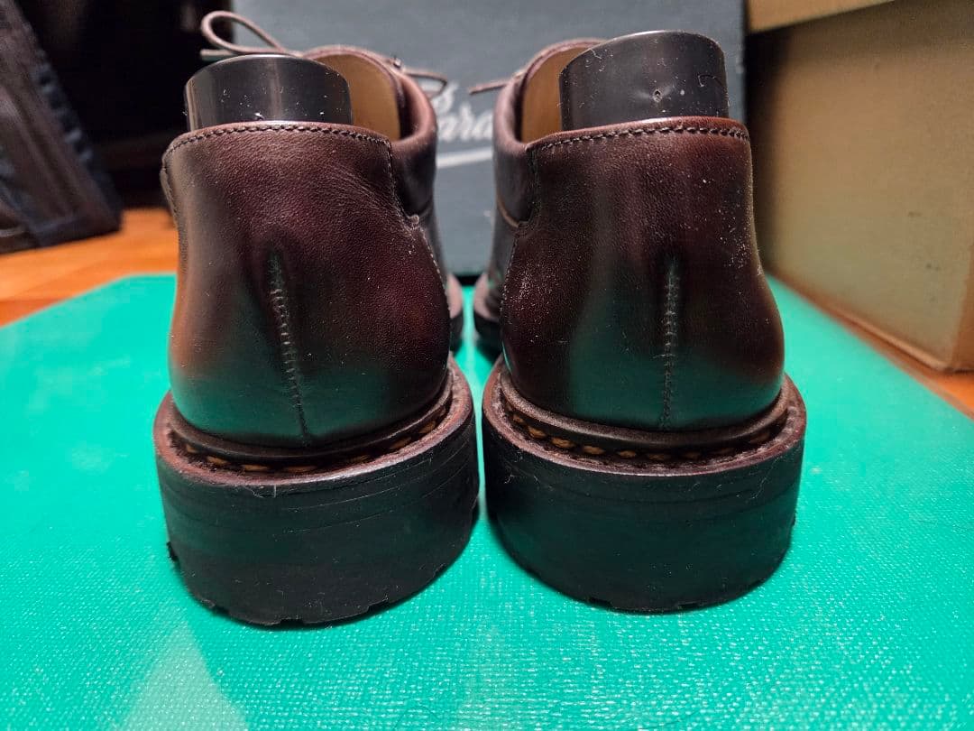 【デカタグ・希少】Paraboot　ヴィンテージ　Uチップ　98年製　6