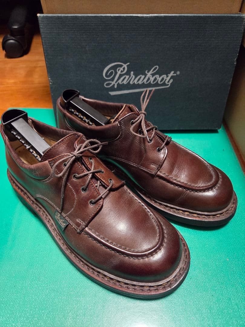 【デカタグ・希少】Paraboot　ヴィンテージ　Uチップ　98年製　6