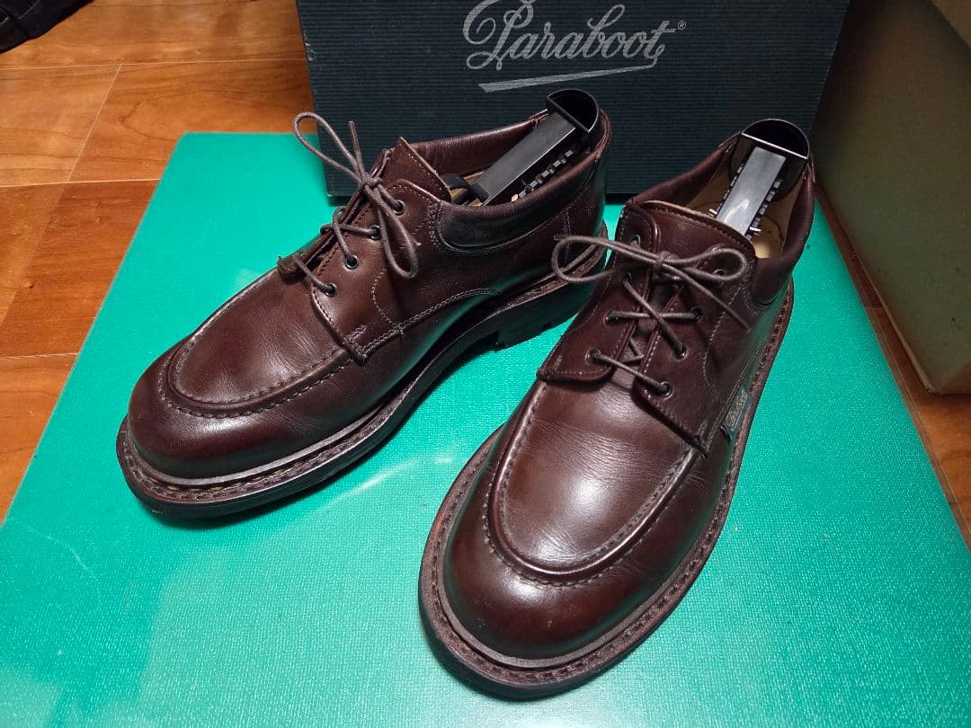 【デカタグ・希少】Paraboot　ヴィンテージ　Uチップ　98年製　6