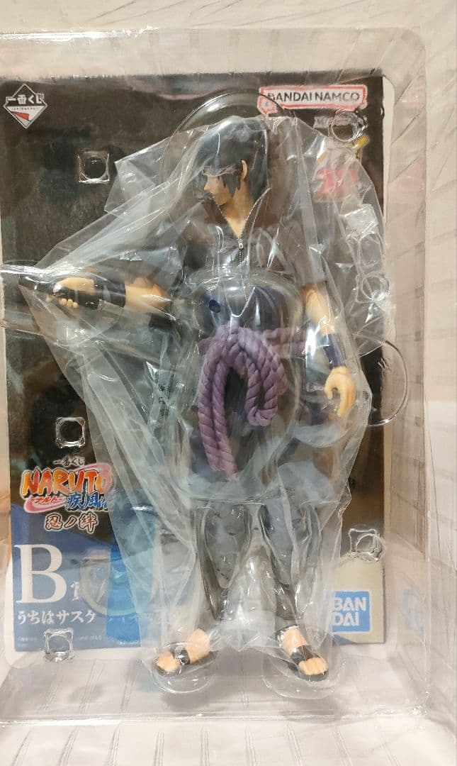 NARUTO　ナルト　一番くじ　サスケ　B賞　中古　開封品　送料無料