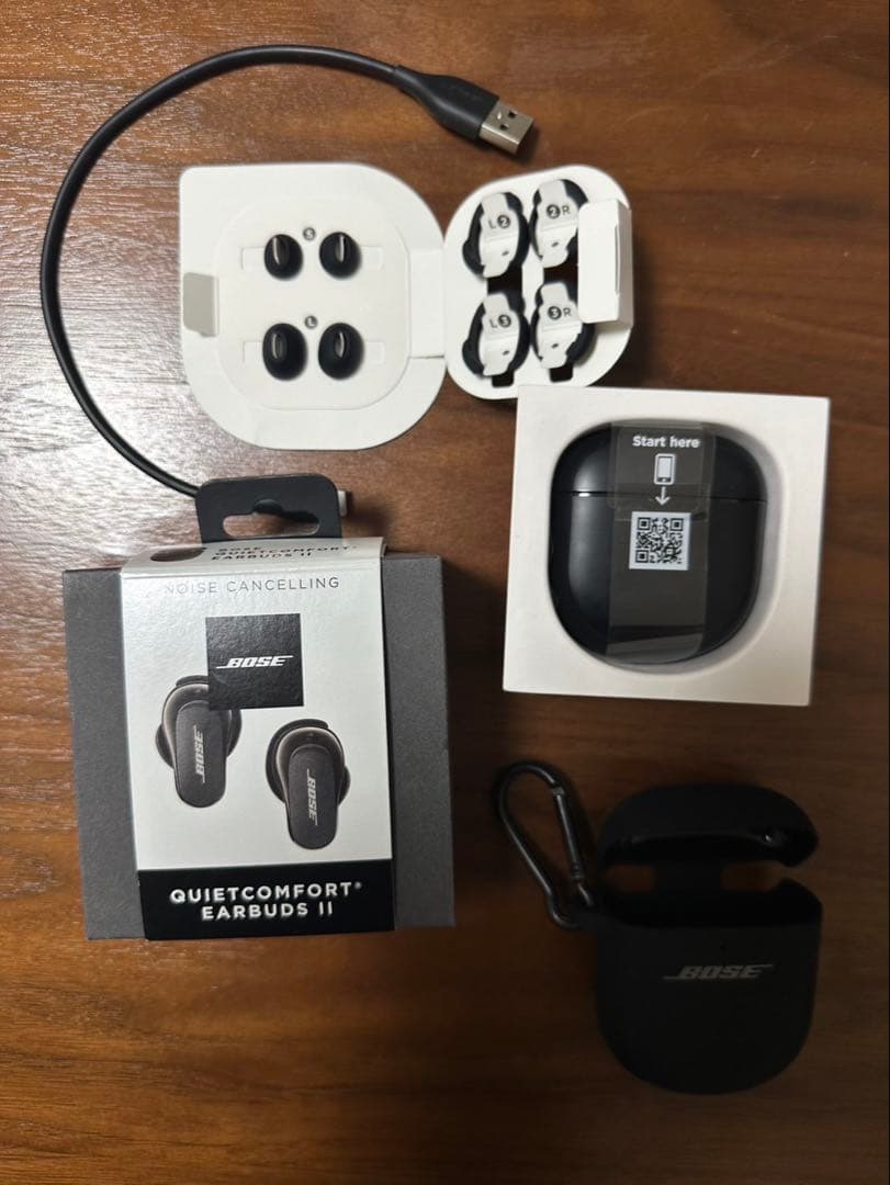 Bose QuietComfort Earbuds II　BOSE純正ケース付き