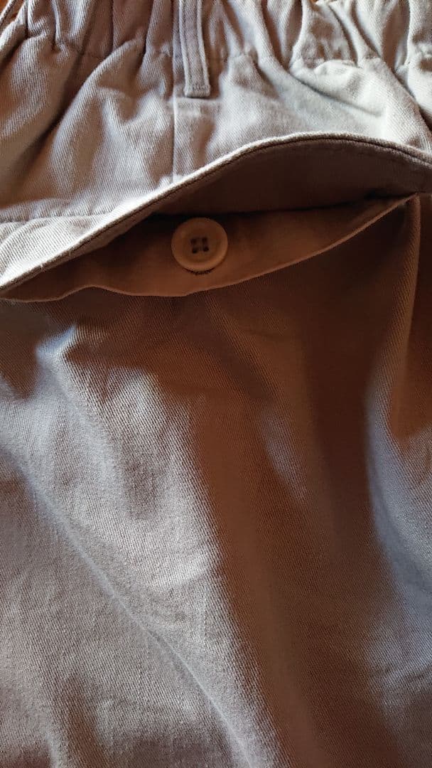 45R☆チノのチーゴスカート/サンドベージュ♪