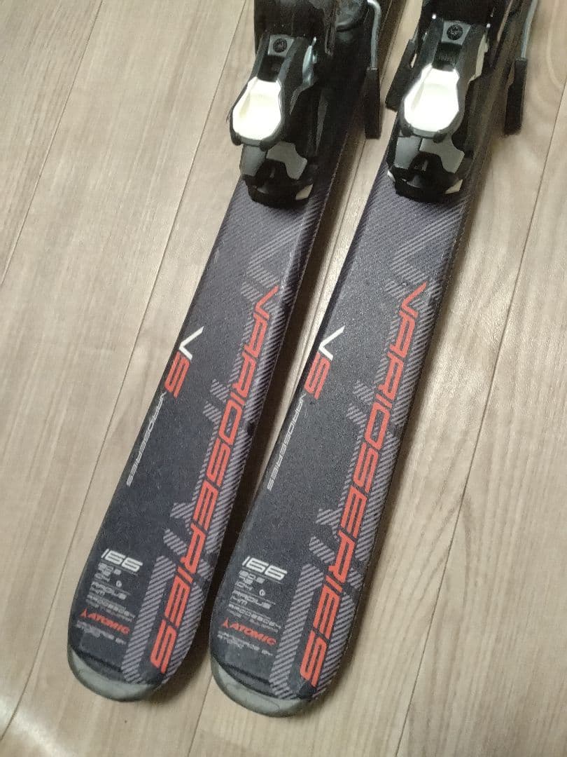 【ATOMIC☆】166cm　スキー板セット♪フリービンディング！　送料無料！