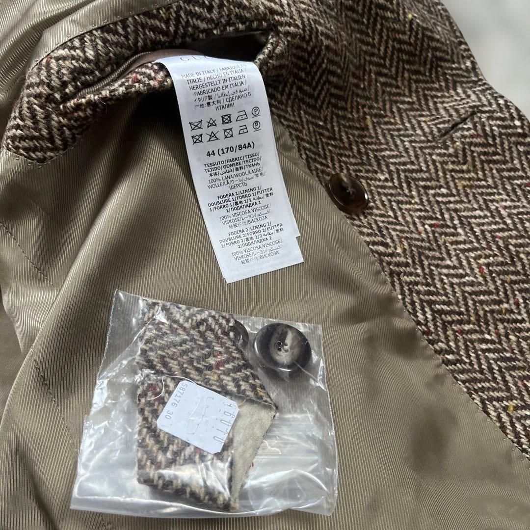 50万GUCCI Eschatology ダブルブレストロングコート