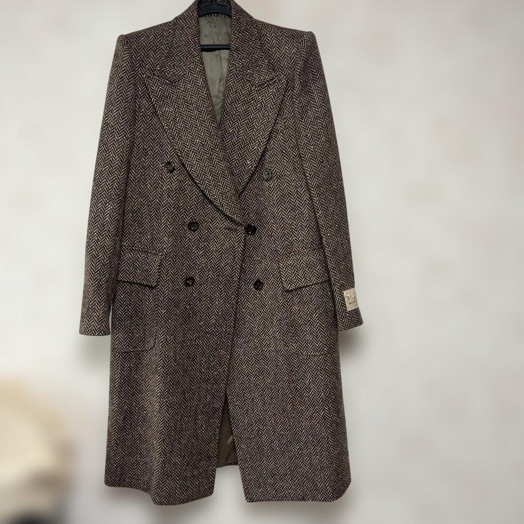 50万GUCCI Eschatology ダブルブレストロングコート