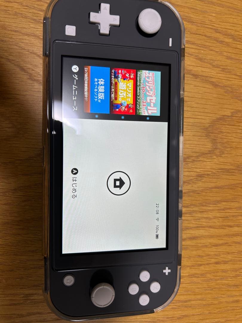 Nintendo Switch Lite グレー モンハンライズ付き