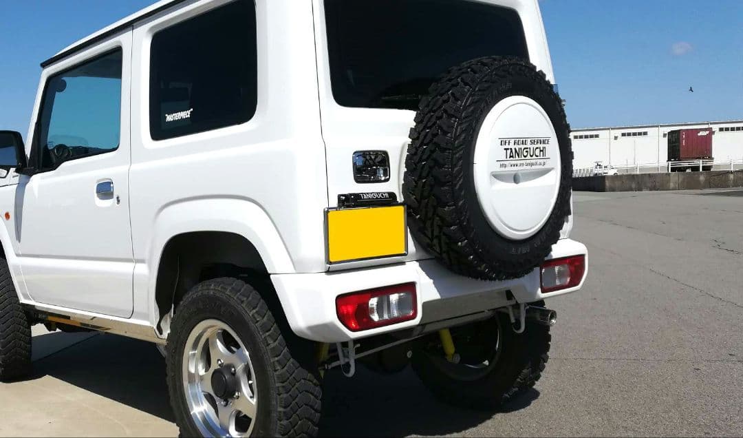 【t330】ジムニーJB64•JB74調整式ナンバー 移動キット