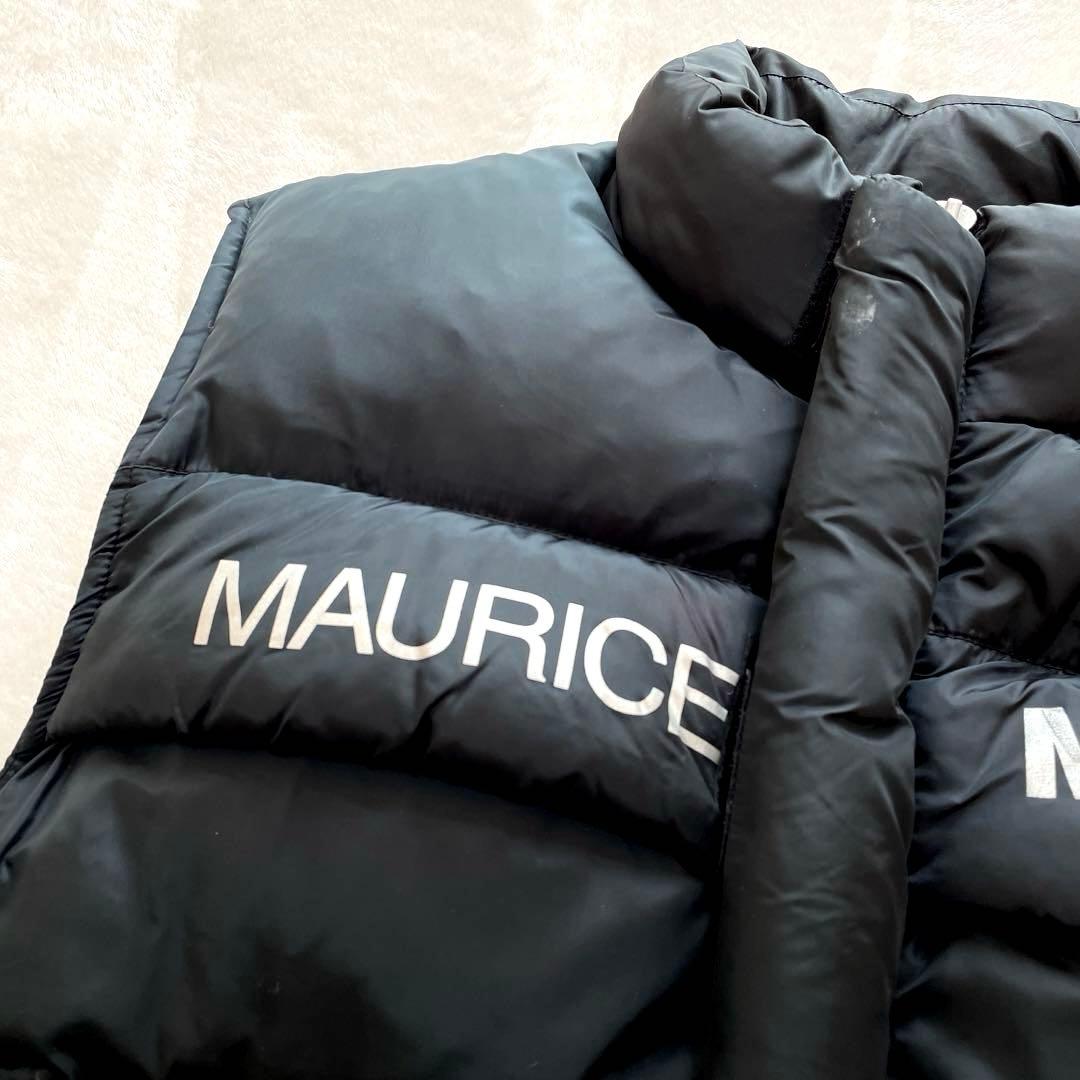 【BIG size】MAURICE MALONE ダウンベスト　ブラック
