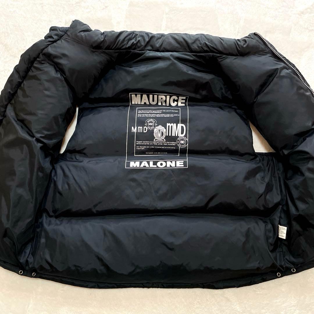 【BIG size】MAURICE MALONE ダウンベスト　ブラック