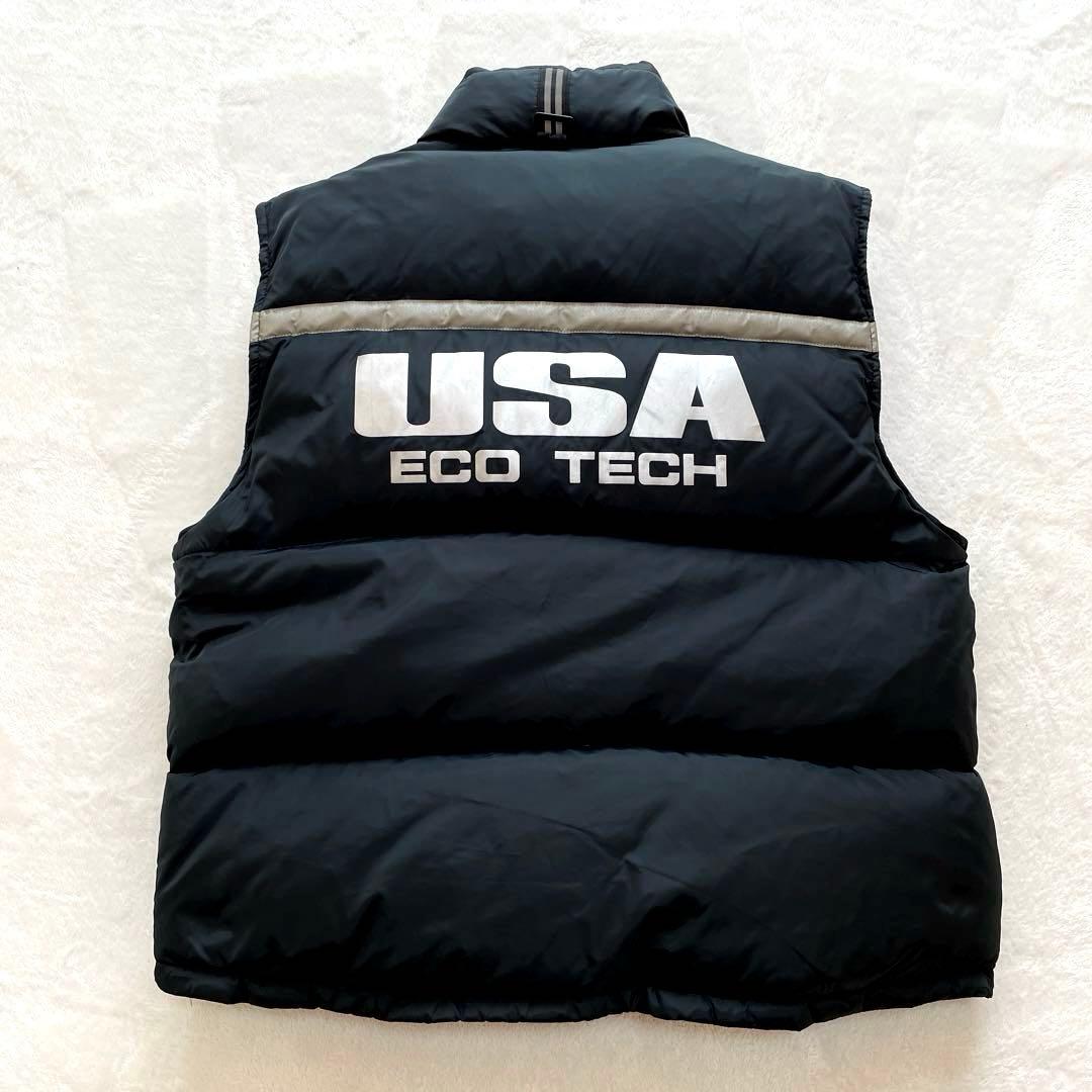 【BIG size】MAURICE MALONE ダウンベスト　ブラック