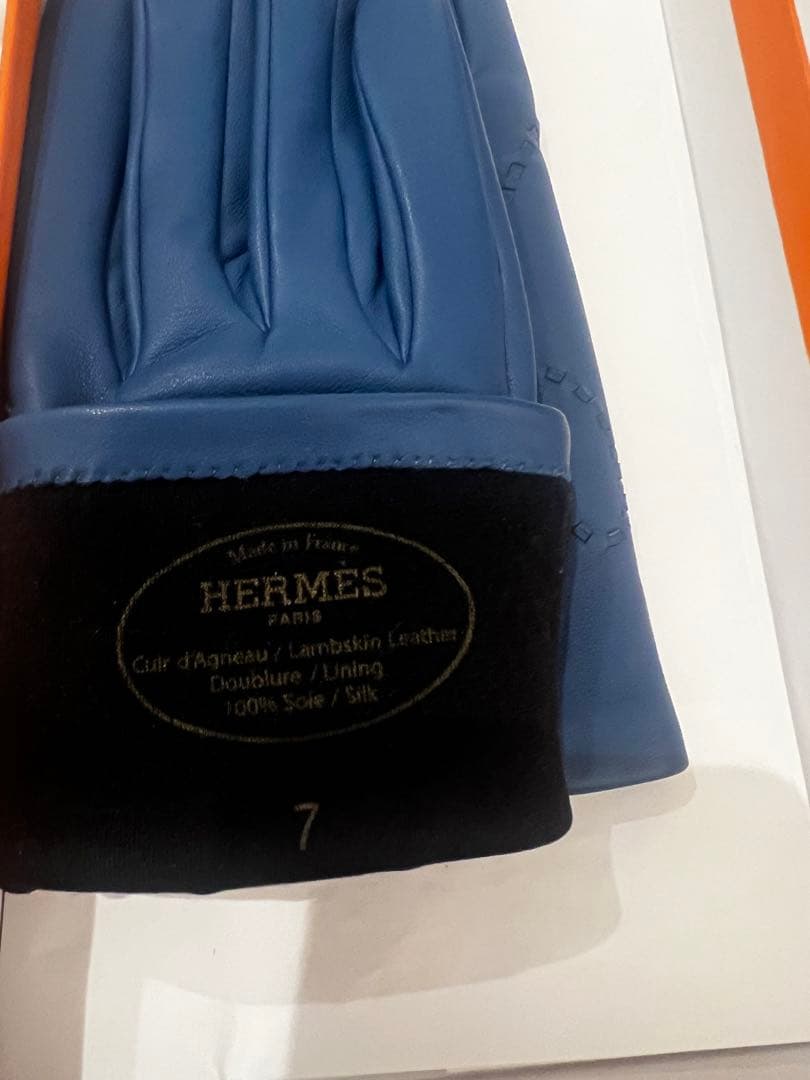 【超美品】新品未使用HERMES エルメス レディース 手袋