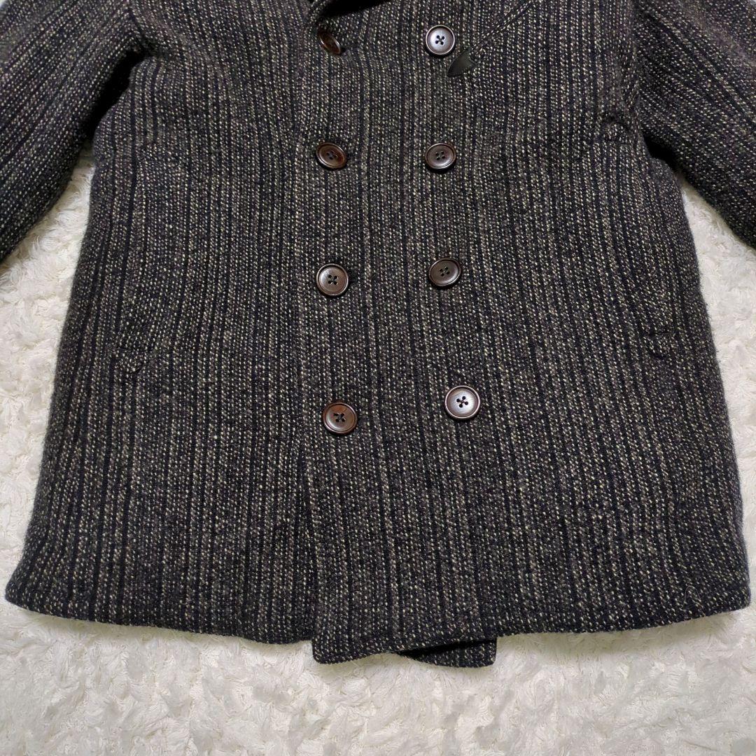 OLD JOE♦初期 09AW 日本製 ボア 総裏地 ウール ピーコート 黒