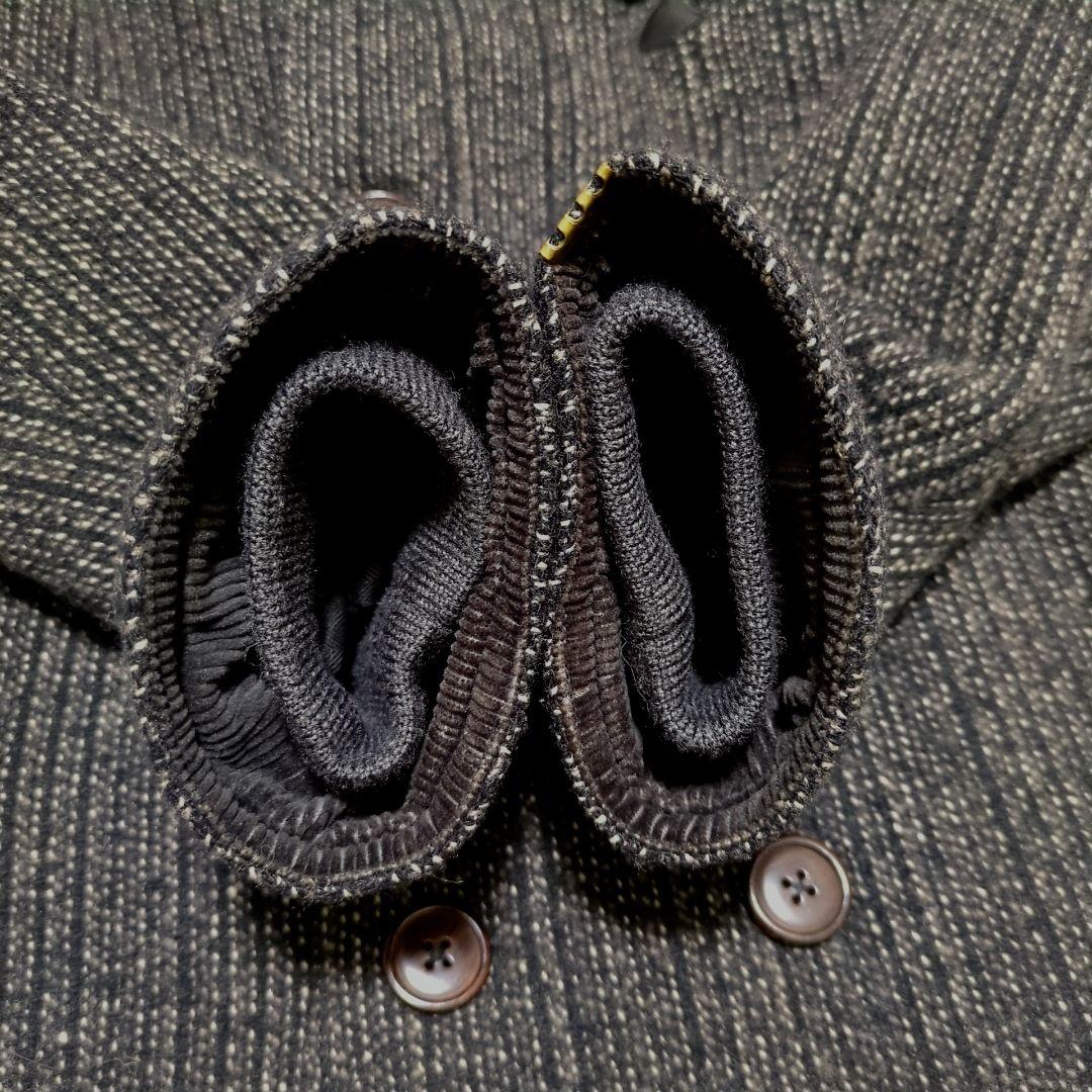 OLD JOE♦初期 09AW 日本製 ボア 総裏地 ウール ピーコート 黒