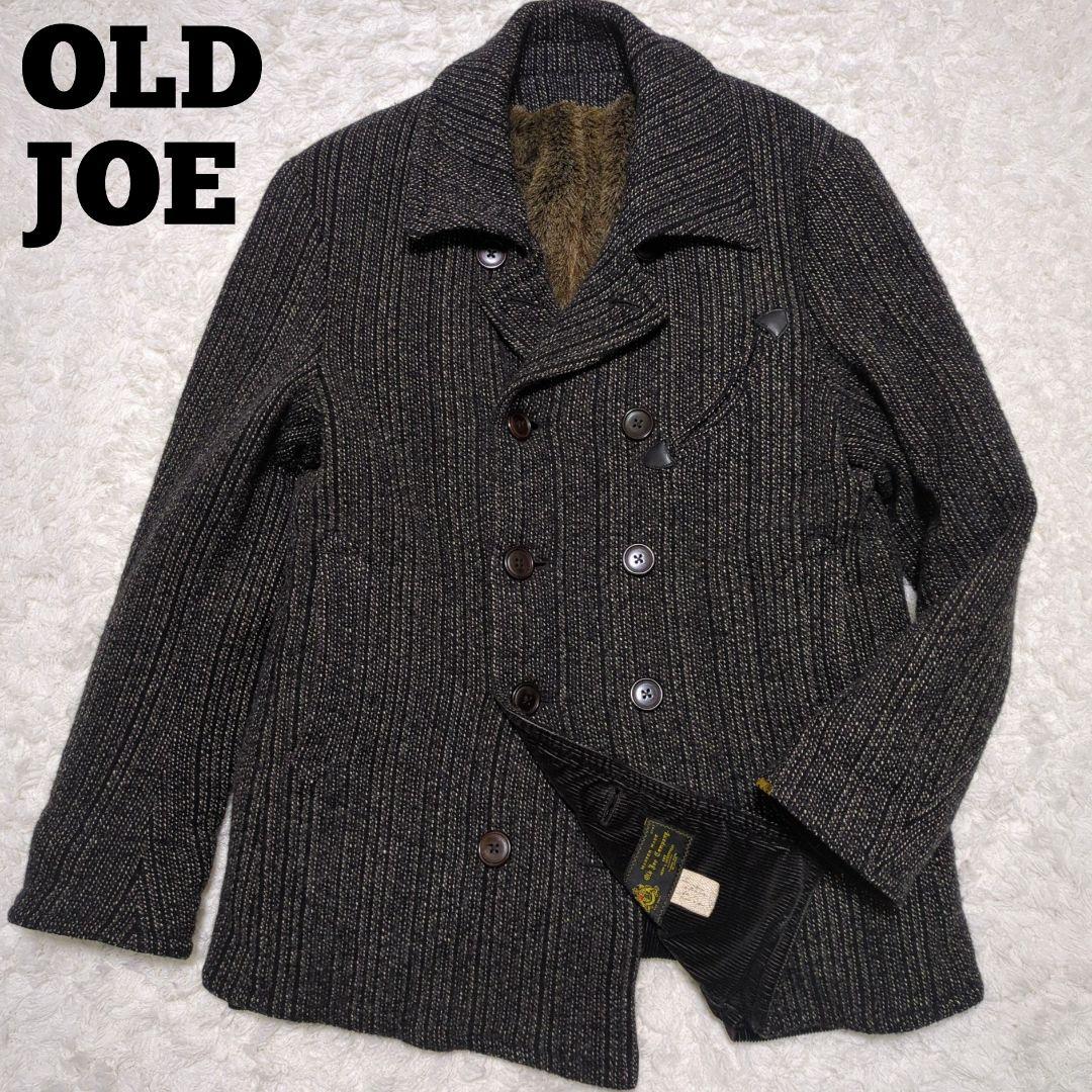 OLD JOE♦初期 09AW 日本製 ボア 総裏地 ウール ピーコート 黒